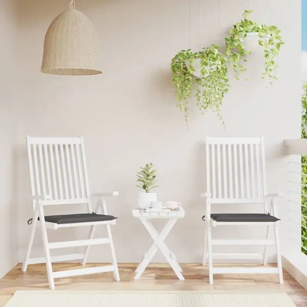 Gossi perne scaune gradina 2 buc. antracit 40x40x3 cm tesatura oxford