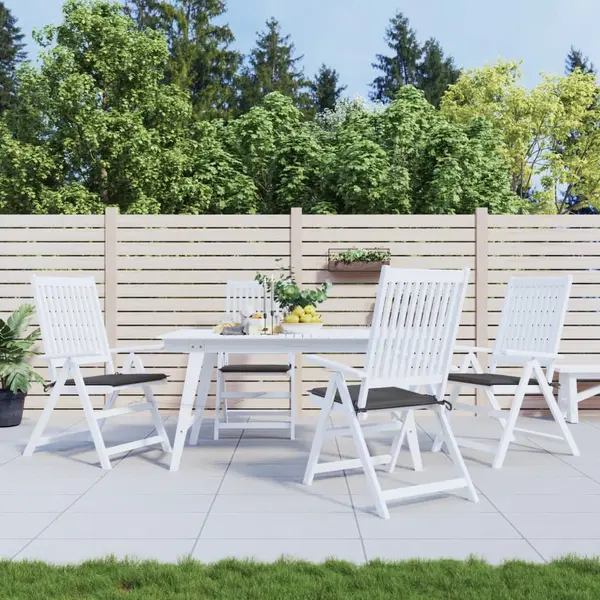 Gossi perne scaune gradina 4 buc. antracit 40x40x3 cm tesatura oxford