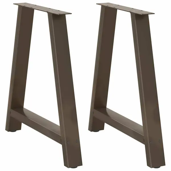 Gossi picioare masuta de cafea in forma de a 2 buc 80x(72-73) cm otel