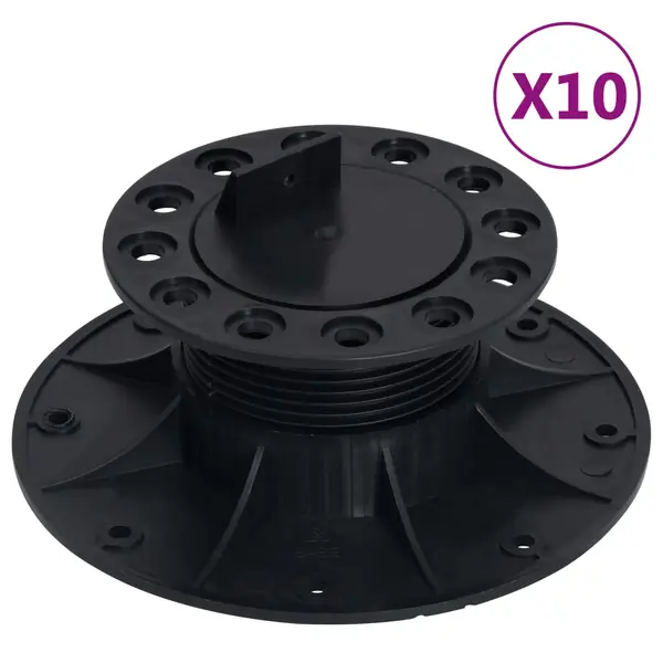 Gossi picioare pentru podea reglabile, 10 buc., 60-88 mm