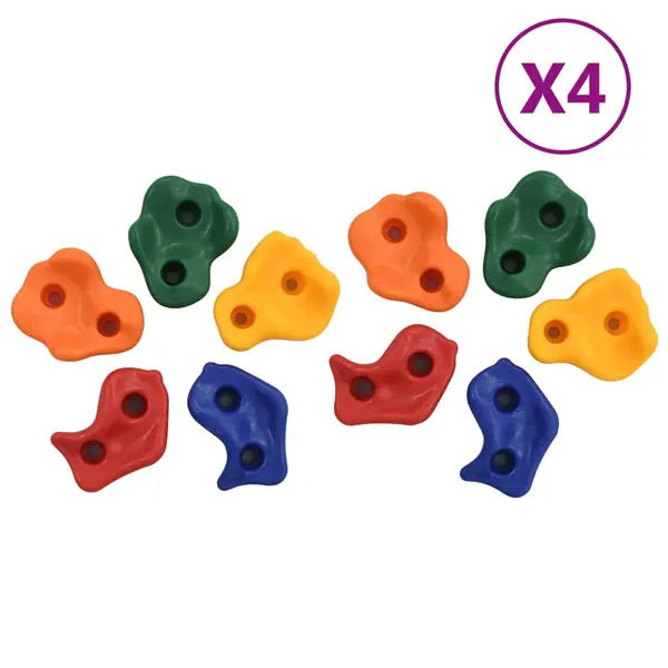 Gossi pietre de catarat, 40 buc., multicolor, pe