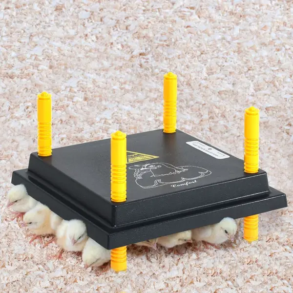 Gossi placa de incalzire pentru pui si ratuste, 25x25 cm