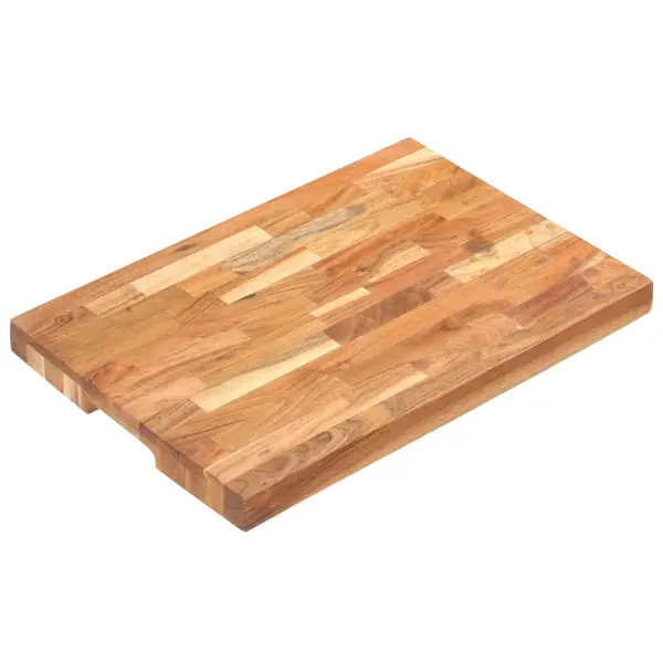 Gossi placa de tocat, 50x35x4 cm, lemn masiv de acacia