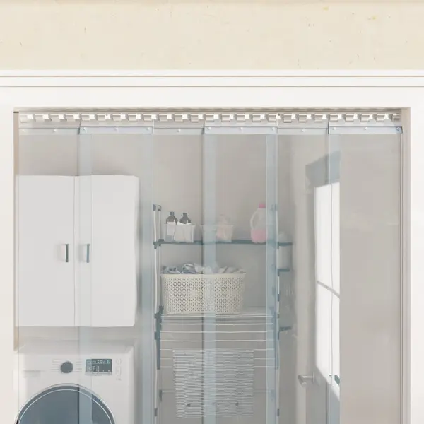 Gossi placi de conectare, 6 buc., argintiu, 20 cm, otel inoxidabil