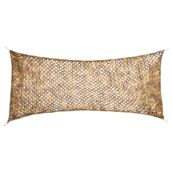 Gossi plasa de camuflaj cu geanta de depozitare, nisipiu, 312x140 cm