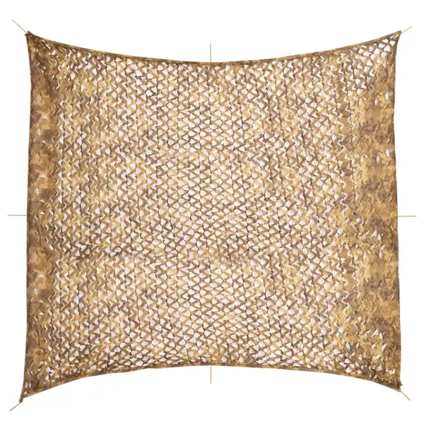 Gossi plasa de camuflaj cu geanta de depozitare, nisipiu, 521x493 cm