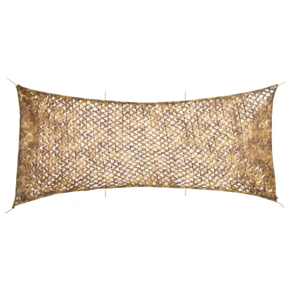 Gossi plasa de camuflaj cu geanta de depozitare, nisipiu, 627x290 cm