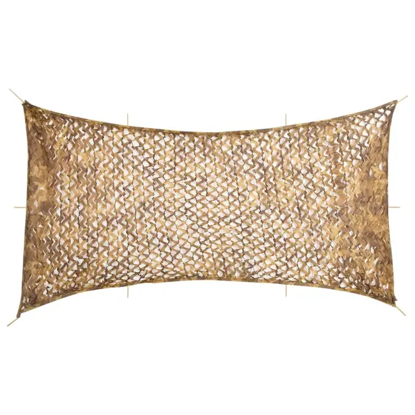 Gossi plasa de camuflaj cu geanta de depozitare, nisipiu, 708x423 cm