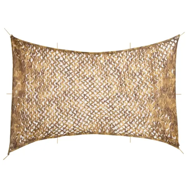 Gossi plasa de camuflaj cu geanta de depozitare, nisipiu, 724x515 cm