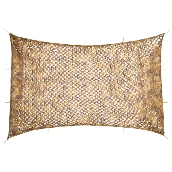 Gossi plasa de camuflaj cu geanta de depozitare, nisipiu, 833x609 cm