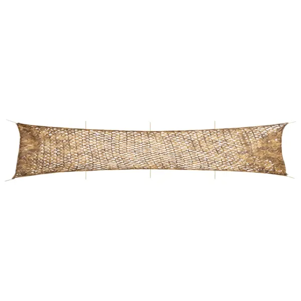 Gossi plasa de camuflaj cu geanta de depozitare, nisipiu, 844x142 cm
