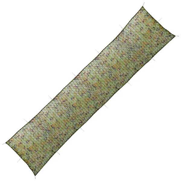Gossi plasa de camuflaj cu geanta de depozitare, verde, 1,5x6 m