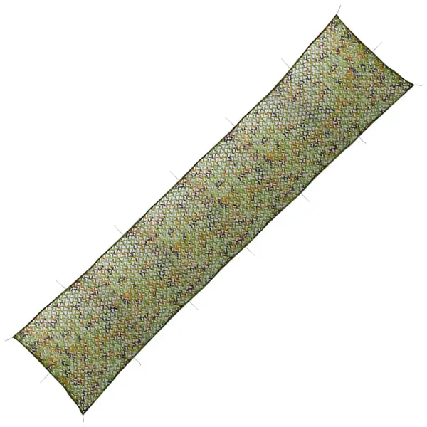 Gossi plasa de camuflaj cu geanta de depozitare, verde, 1,5x8 m