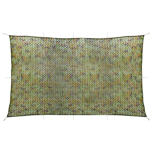 Gossi plasa de camuflaj cu geanta de depozitare, verde, 2x8 m