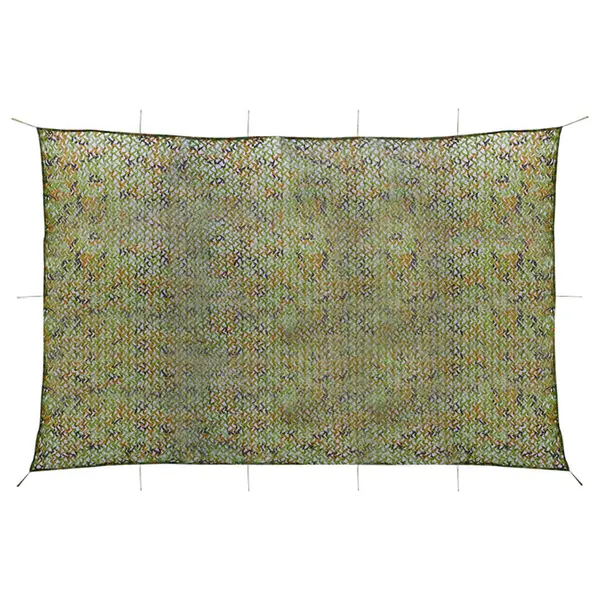 Gossi plasa de camuflaj cu geanta de depozitare, verde, 4x5 m