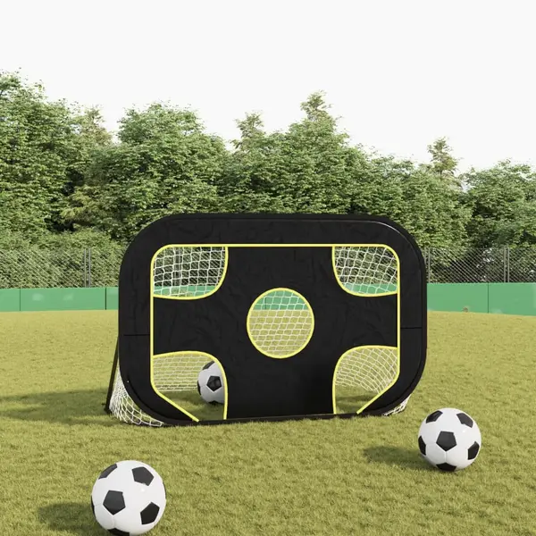 Gossi plasa de poarta de fotbal cu tinta 120x80x80 cm poliester