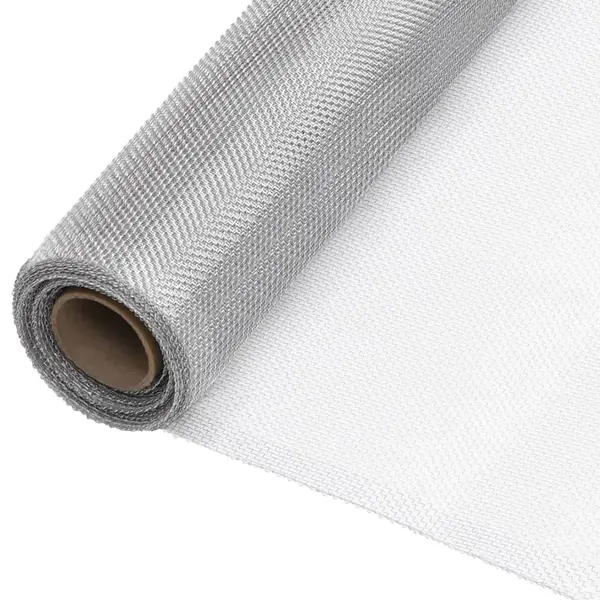 Gossi plasa de sarma, argintiu, 80x500 cm, aluminiu