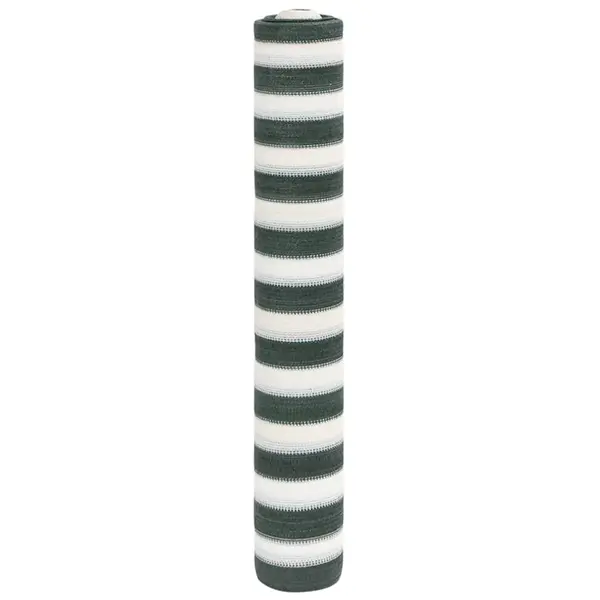Gossi plasa protectie intimitate, verde/alb, 1,8x10 m, hdpe, 195 g/m2