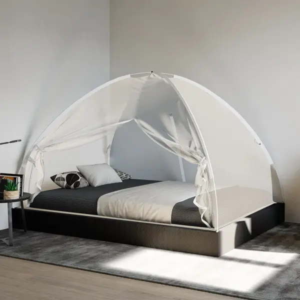 Gossi plasa tantari mongolia cu usi, 220 ochiuri alb 200x120x130 cm