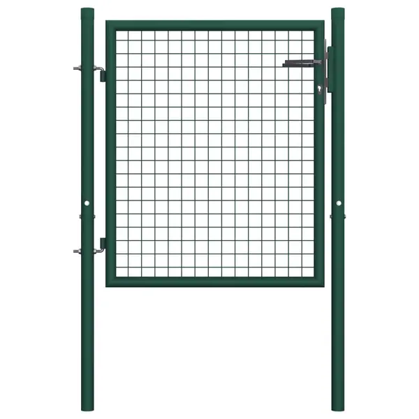 Gossi poarta de gard, verde, 100 x 75 cm, otel