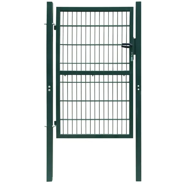 Gossi poarta pentru gard 2d (simpla), verde, 106x230 cm