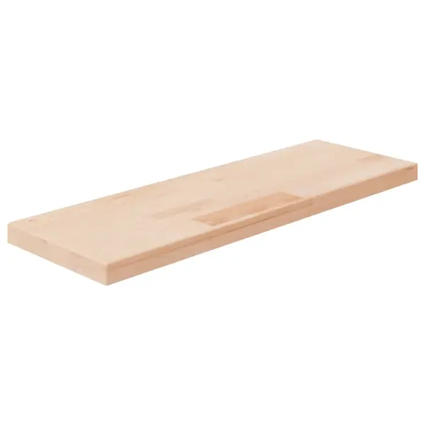 Gossi polita, 60x20x2,5 cm, lemn masiv de stejar netratat