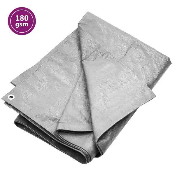 Gossi prelata 180 g/m2, gri, 4x8 m, hdpe