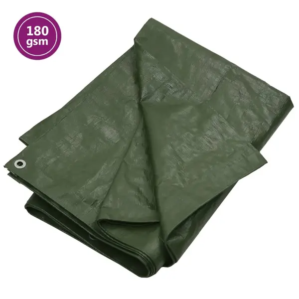 Gossi prelata 180 g/m2, verde, 3x4 m, hdpe