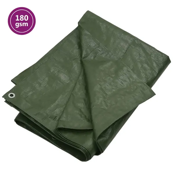 Gossi prelata 180 g/m2, verde, 4x8 m, hdpe