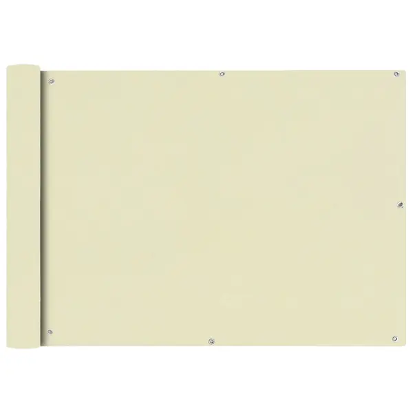 Gossi prelata balcon din material textil oxford, 75 x 600 cm, bej