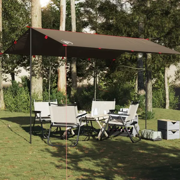 Gossi prelata de camping, maro, 406x306 cm, impermeabila