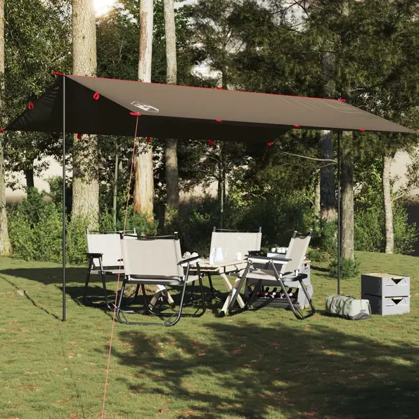 Gossi prelata de camping, maro, 506x306 cm, impermeabila