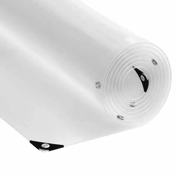 Gossi prelata transparenta cu ochiuri 3x4 m pvc
