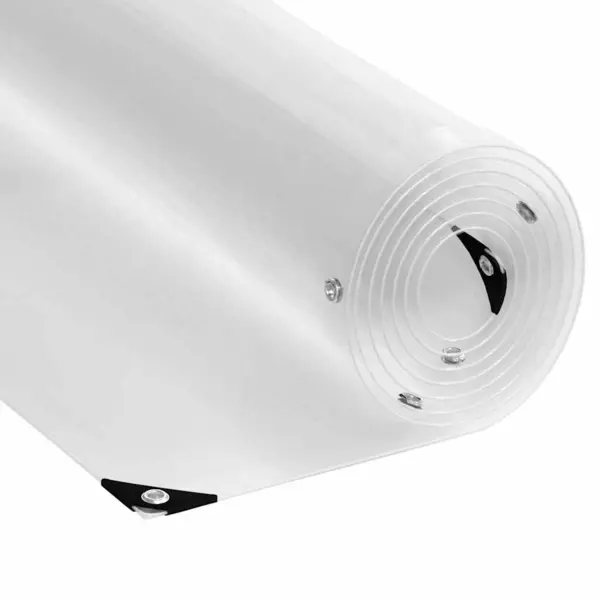 Gossi prelata transparenta cu ochiuri 3x6 m pvc