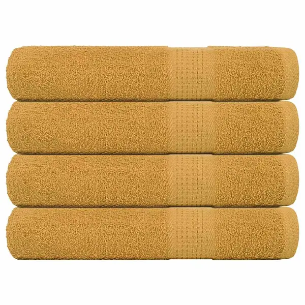 Gossi prosoape 4 buc aur 100x200 cm 360 g/m2 100% bumbac