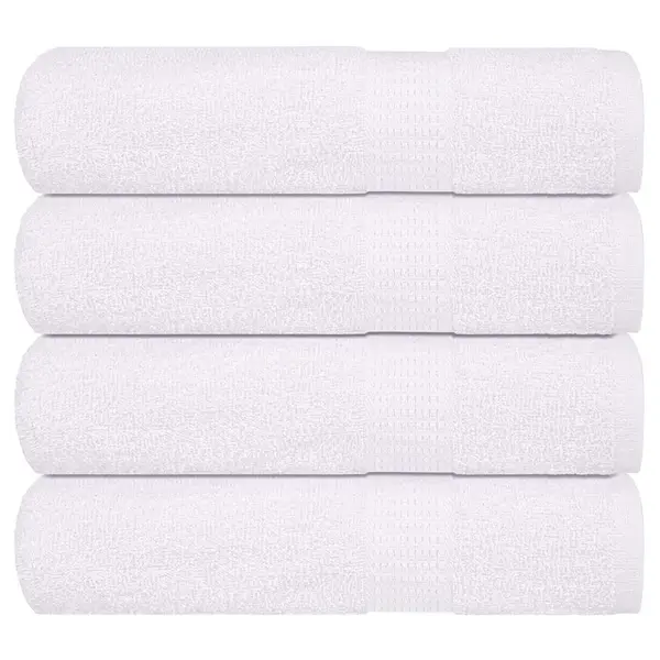 Gossi prosoape de baie 4 buc alb 100x150 cm 360 g/m2 100% bumbac