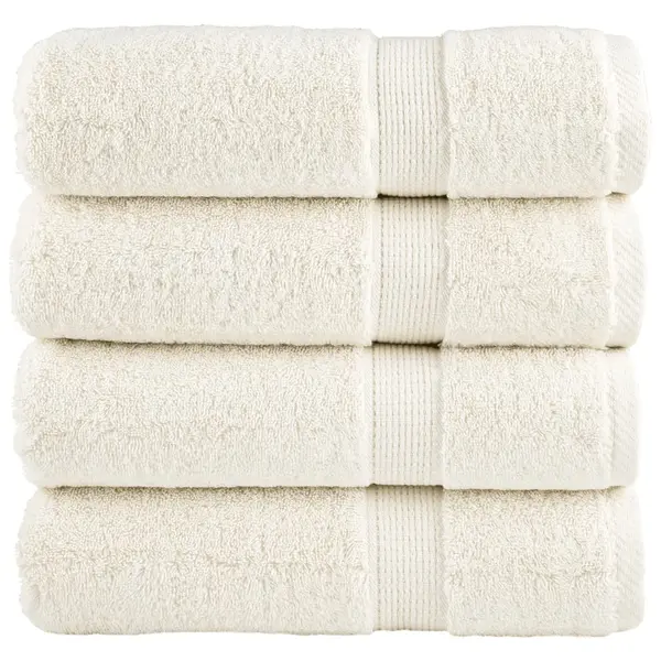 Gossi prosoape de baie premium solund 4 buc 100x150 cm 600 gsm