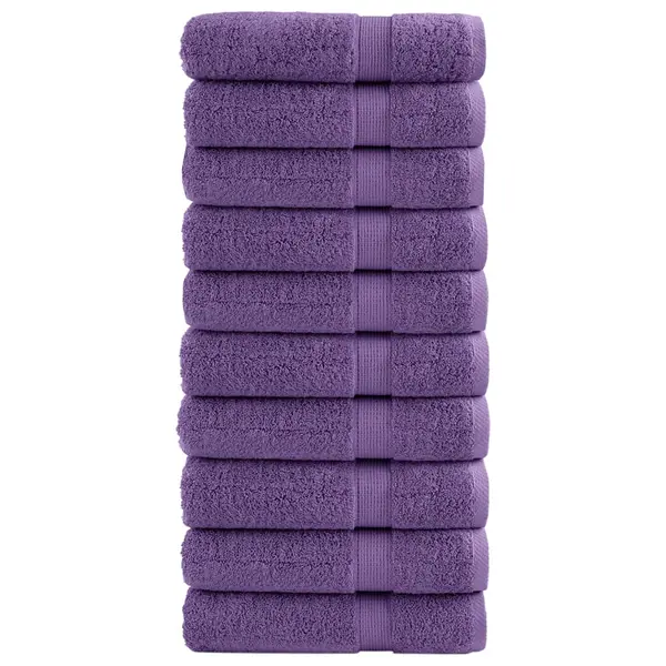 Gossi prosoape de dus premium solund 10 buc. violet 70x140 cm 600 gsm