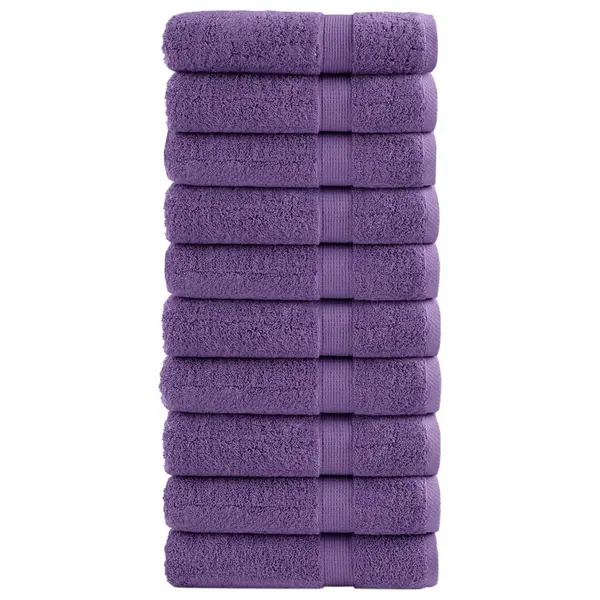 Gossi prosoape de maini premium solund 10buc. violet 50x100 cm 600gsm