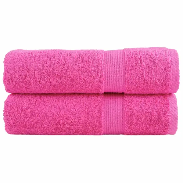 Gossi prosoape de maini premium solund 2 buc. roz 50x100 cm 600 gsm