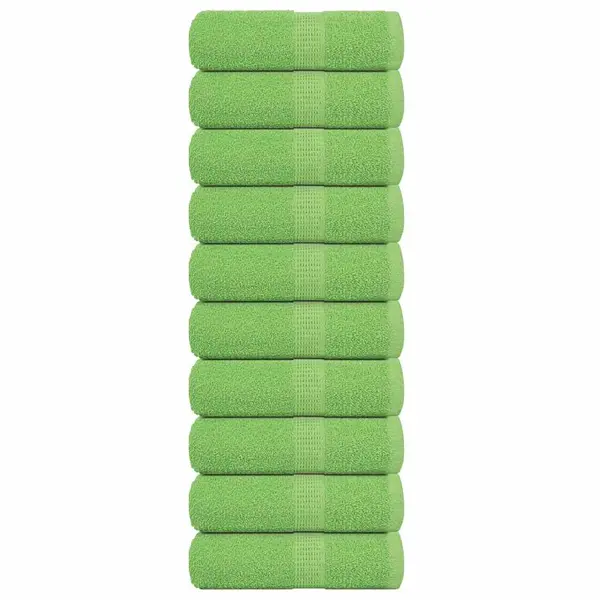 Gossi prosoape de sapun 10 buc verde mar 30x30cm 360 g/m2 100% bumbac