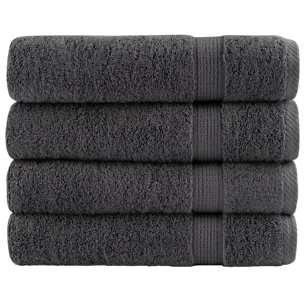 Gossi prosoape dus premium solund 4 buc antracit 70x140cm 600gsm
