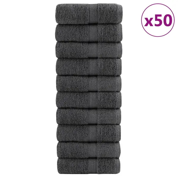 Gossi prosoape maini premium solund 50buc antracit 30x30cm 600gsm