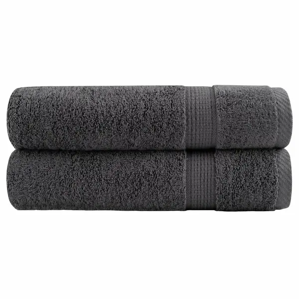 Gossi prosoape maini solund 2 buc. antracit 50x100 cm 600 gsm