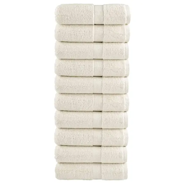 Gossi prosoape oaspeti premium solund 10 buc. crem 30x50 cm 600 gsm