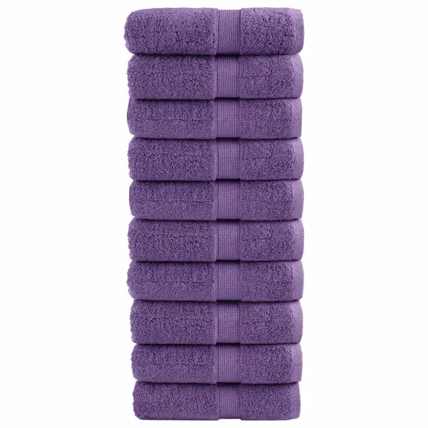 Gossi prosoape oaspeti premium solund 10 buc violet 30x50 cm 600 gsm