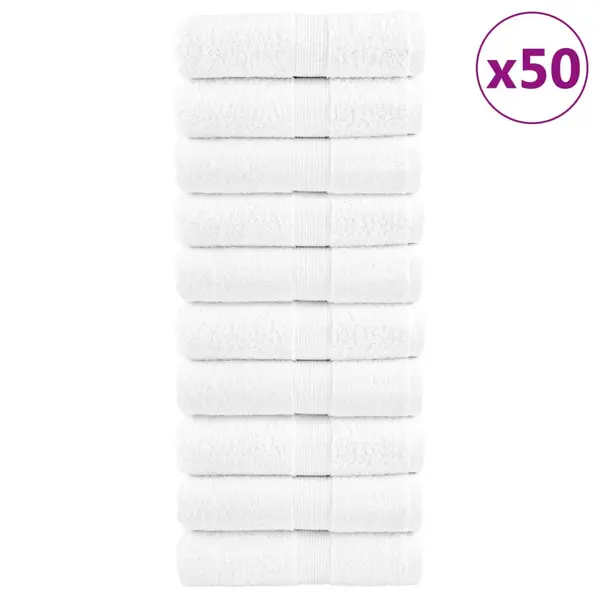 Gossi prosoape oaspeti premium solund 50 buc. alb 30x50cm 600gsm