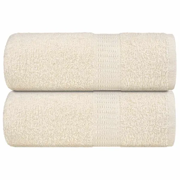 Gossi prosoape pentru oaspeti 2 buc crem 30x50cm 360 g/m2 100% bumbac