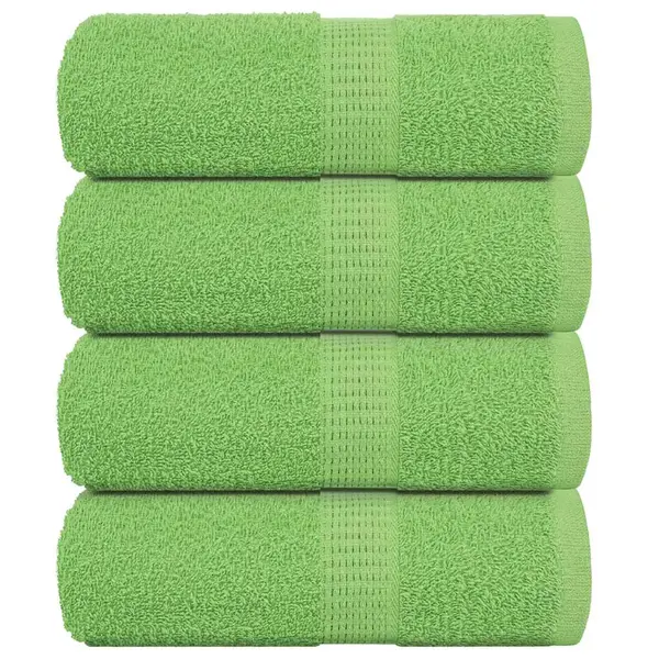 Gossi prosoape pentru oaspeti 4 buc verde mar 360 g/m2 100% bumbac