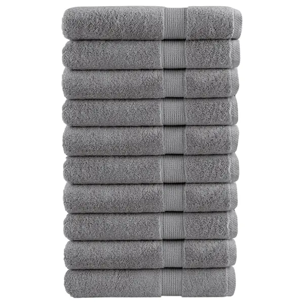 Gossi prosoape premium solund 10 buc gri 100x200cm 600gsm